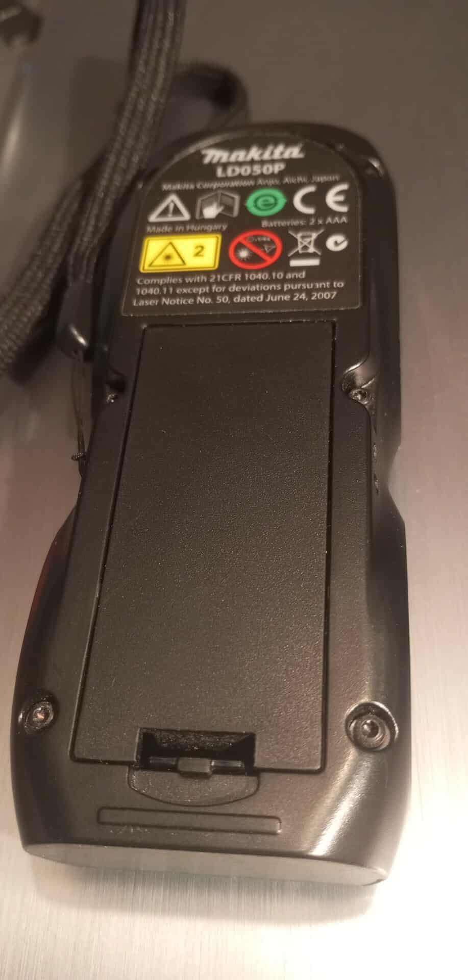Laserový měřič vzdálenosti Makita LD050P do 50m
