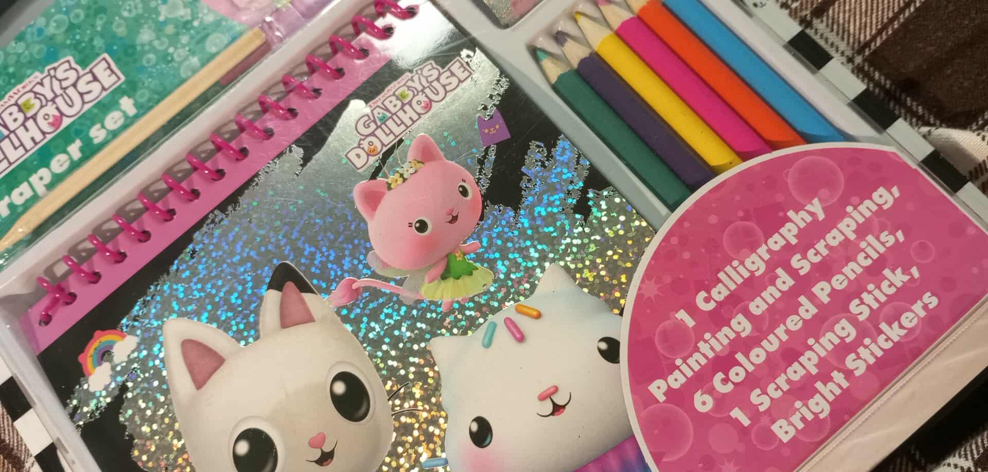 Kreativní sada omalovánek Kočičí domeček Gabi - Starpak 537210