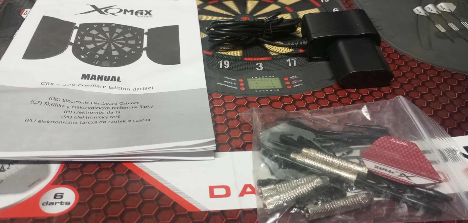 Elektronický terč XQ MAX XTS7 kabinet 26 her 