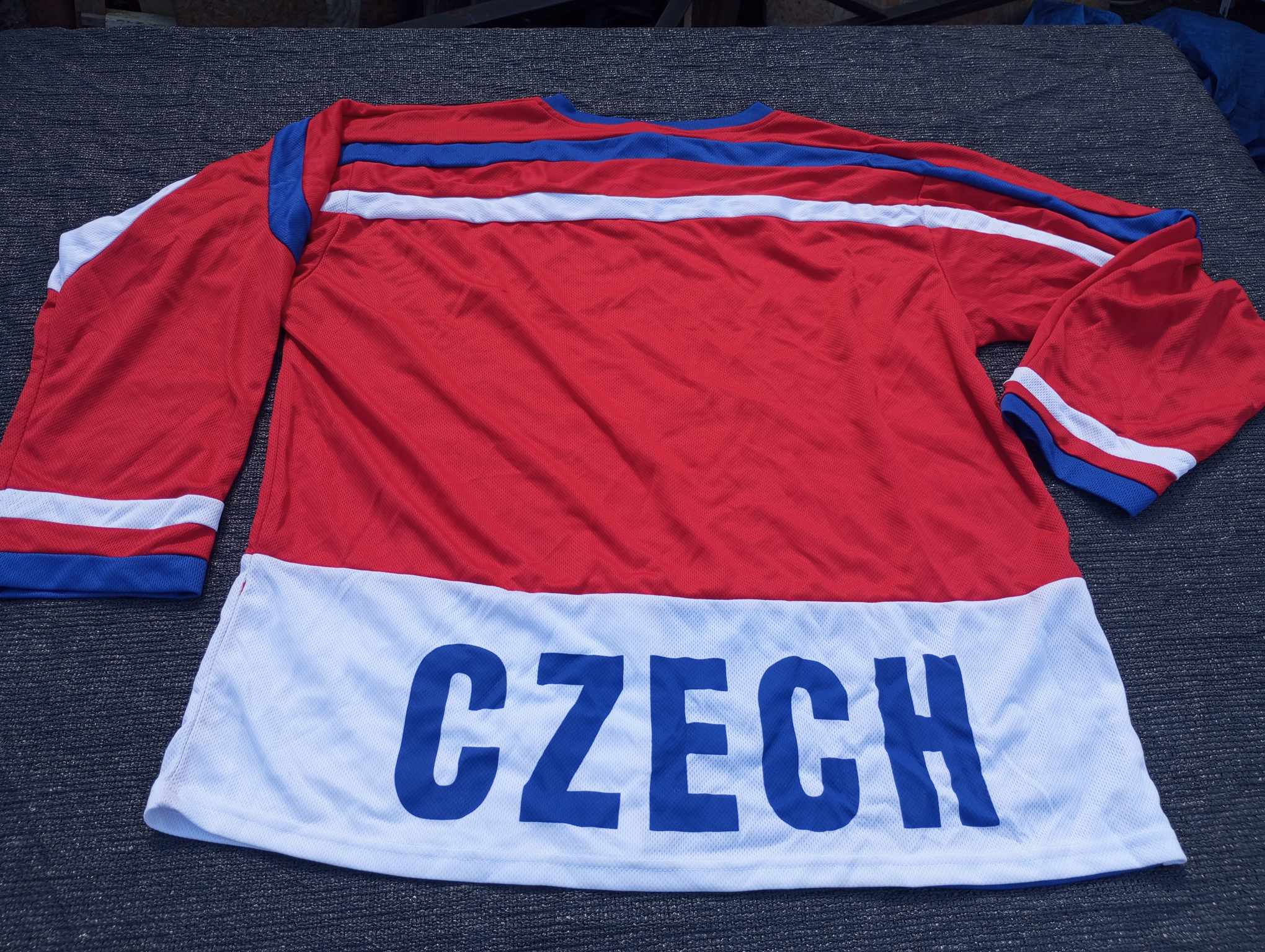HOKEJOVÝ DRES SPORTTEAM ČR ČERVENÝ VEL. XL