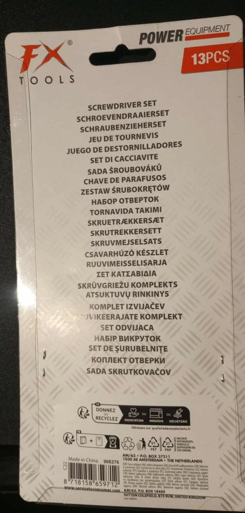 Šroubovák FX TOOLS - 13 KS