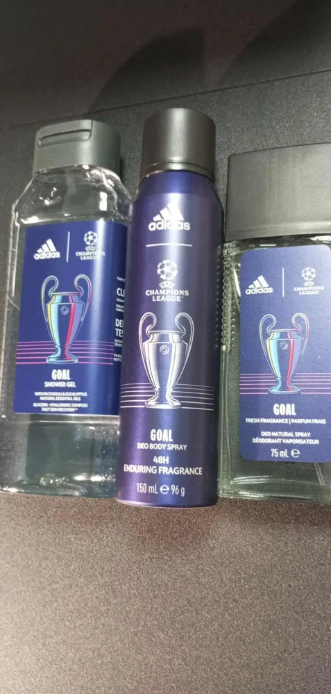 Dárková sada Adidas Uefa Goal (Sprchový gel - deodorant +deo sprej)