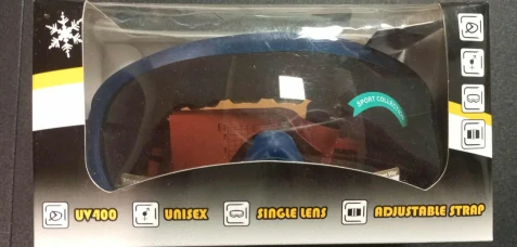 Lyžařské brýle American Way UV400 modré