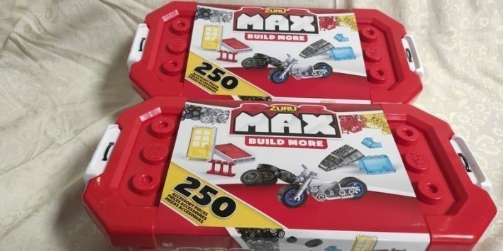 STAVEBNICE ZURU MAX BUILD 250KS + BOX