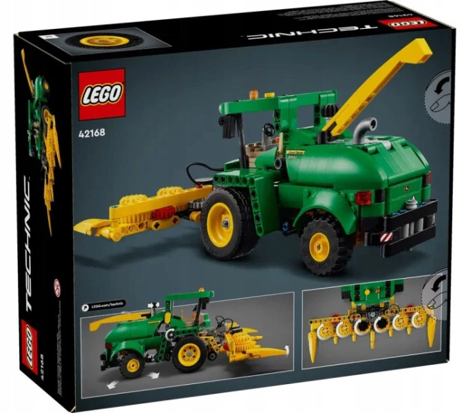 LEGO Technic 42168 Krmný kombajn John Deere 9700