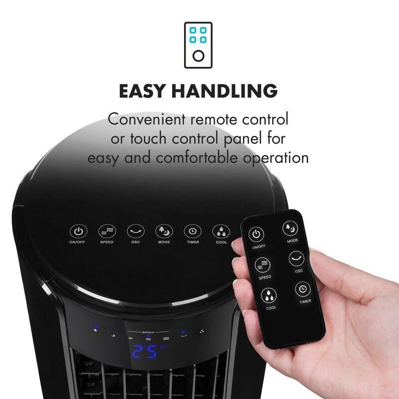 Ochlazovač vzduchu Klarstein Skyscraper Horizon černý