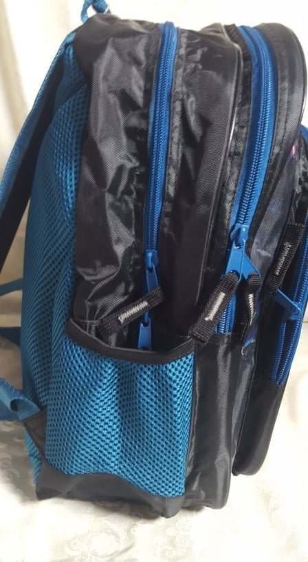 Školní batoh Paso ergonomický 42cm - Star wars (černo modrý)