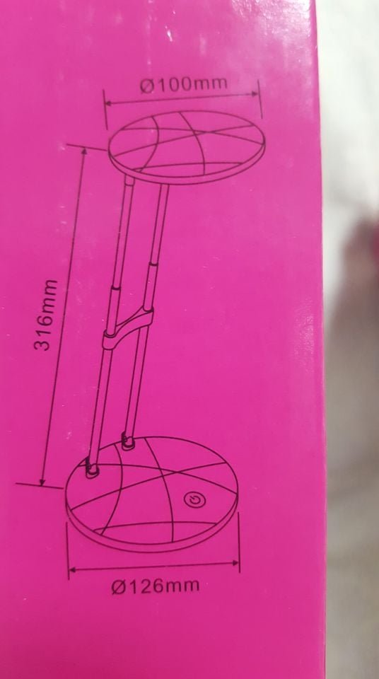 STOLNÍ LED LAMPA VOLTENO VO0371 - ZELENÁ