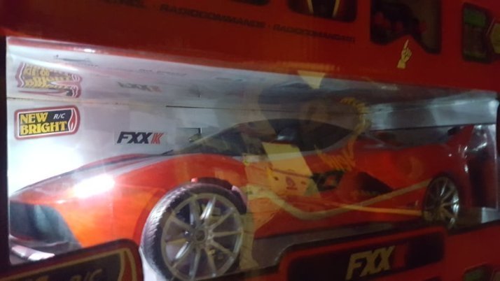 Velké RC auto Ferrari FXXK New Bright 1:6