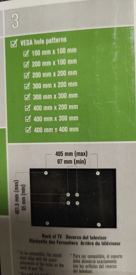 DRŽAK TV SECURA QMF107-B2 66 AŽ 120CM DO 32KG