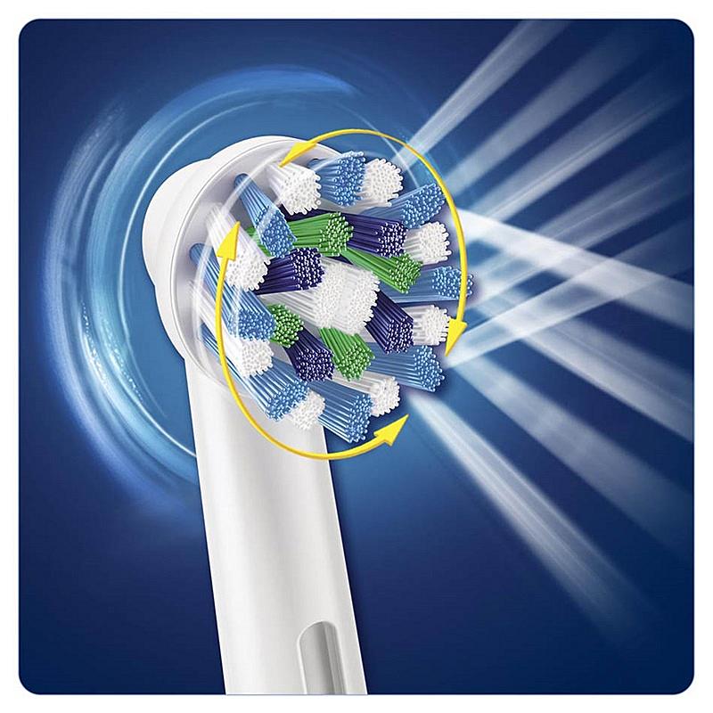 Elektrický zubní kartáček Oral-B PR0 1000 CrossAction - 2 HLAVICE