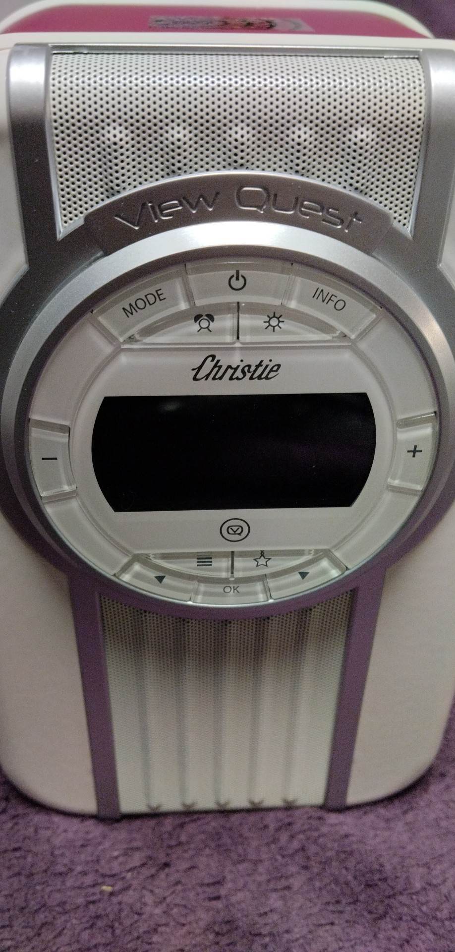 Přenosný radio View Quest Christie DAB+ - USB - BT - NFC - 10W -RŮŽOVÝ