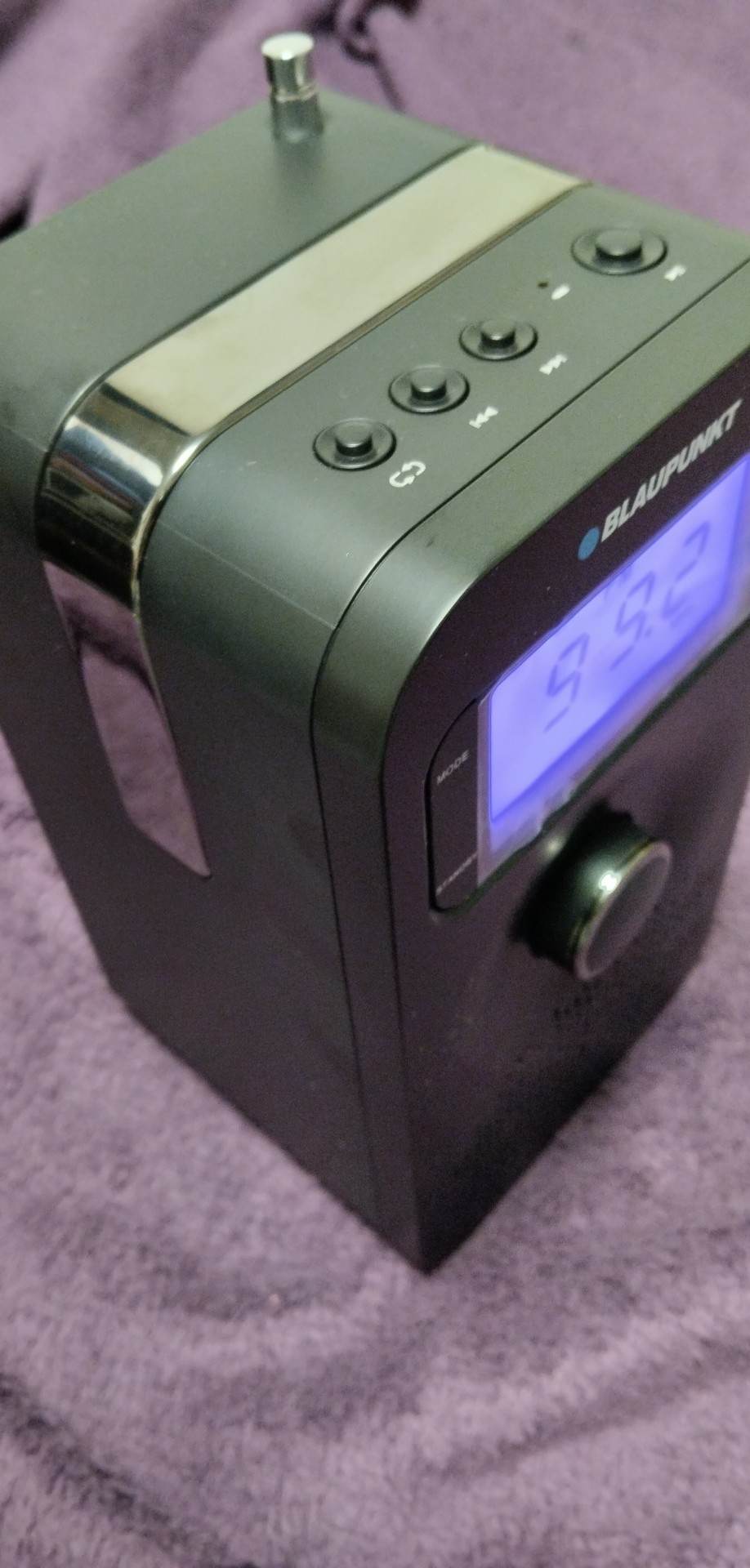 PŘENOSNÉ RÁDIO BLAUPUNKT PP10 BK SD / USB - ČERNÉ