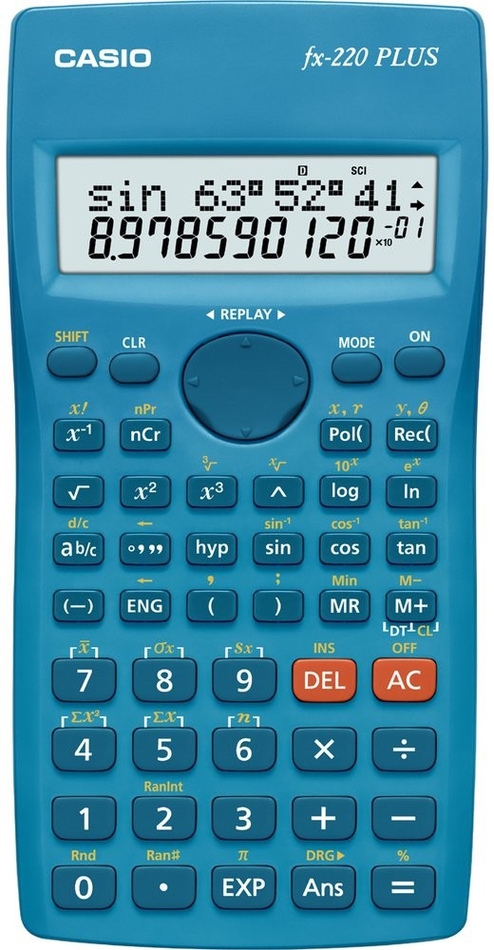 Kalkulačka Casio FX 220 Plus - 181 funkcí