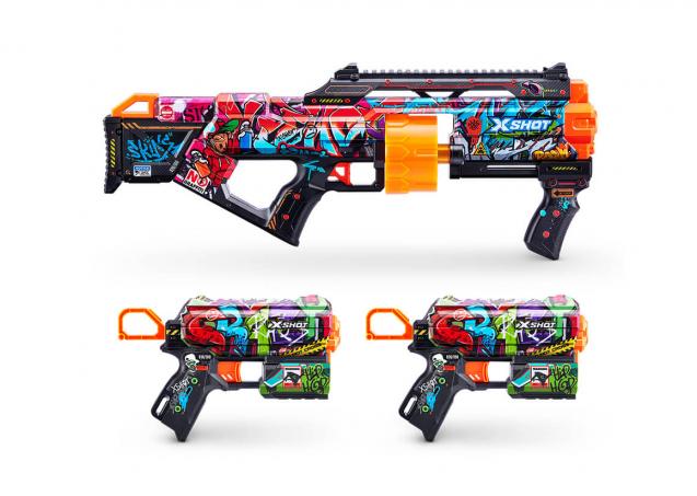 Sada pistolí X-Shot Skins Mix Combo Pack 36524