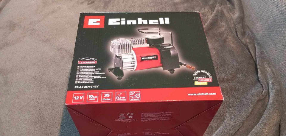 Kompresor do auta Einhell CC-AC 35/10 10 bar 12V