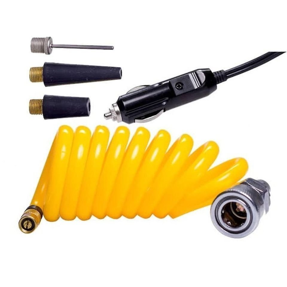 Kompresor Dunlop ED-206381 s kovovým krytem, 100psi, 96W, 12V