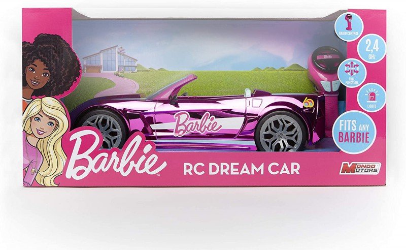Barbie RC auto snů konvertibilní auto - Mondo Motors - METALICKÉ