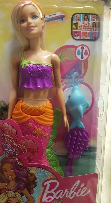 BARBIE MOŘSKÁ VÍLA - MATTEL GGG58