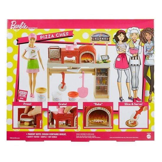 BARBIE SET - PIZZERIE S MODELÍNOU A PANENKOU