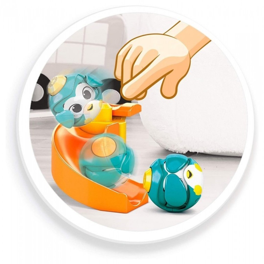 Stavebnice Mega Bloks Peek a Blocks Velká skluzavka Tučňák, Mattel GKX67