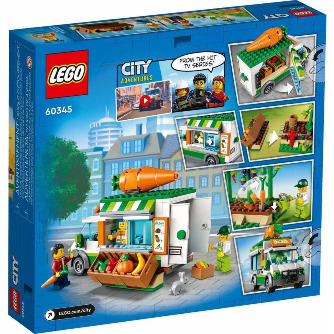 LEGO® City 60345 Dodávka na farmářském trhu