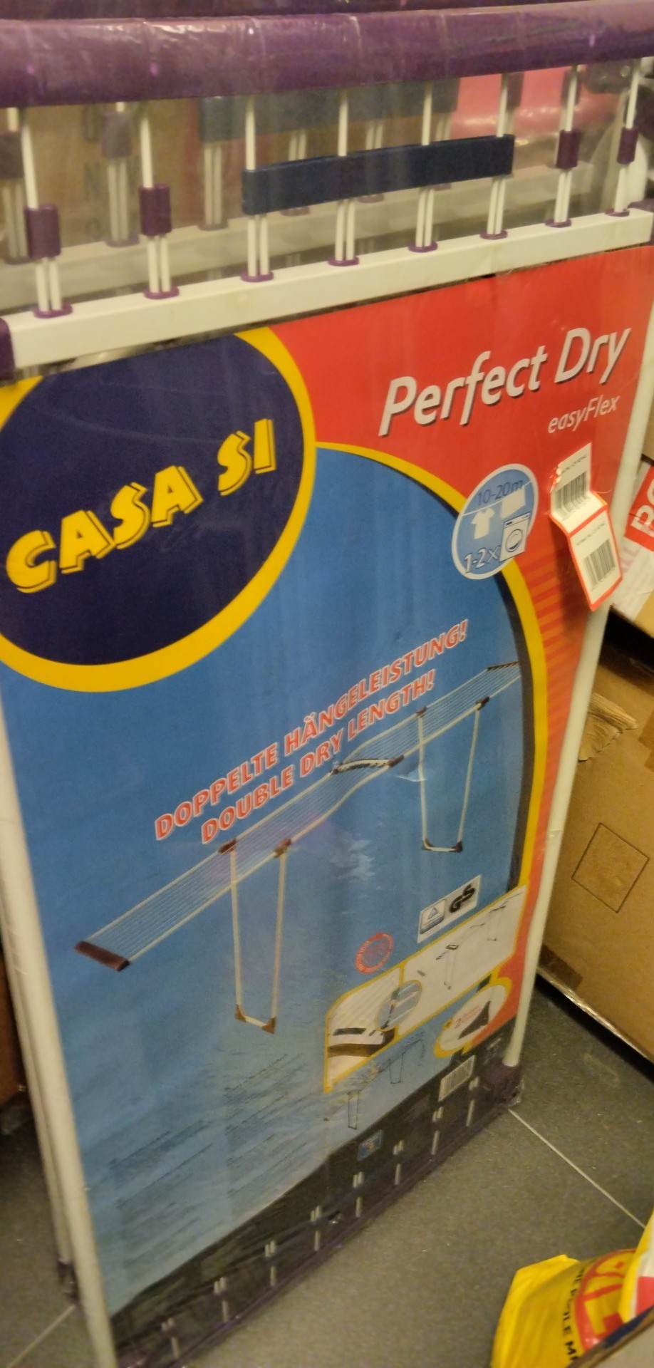 Sušák na prádlo casa si perfect dry easy flex