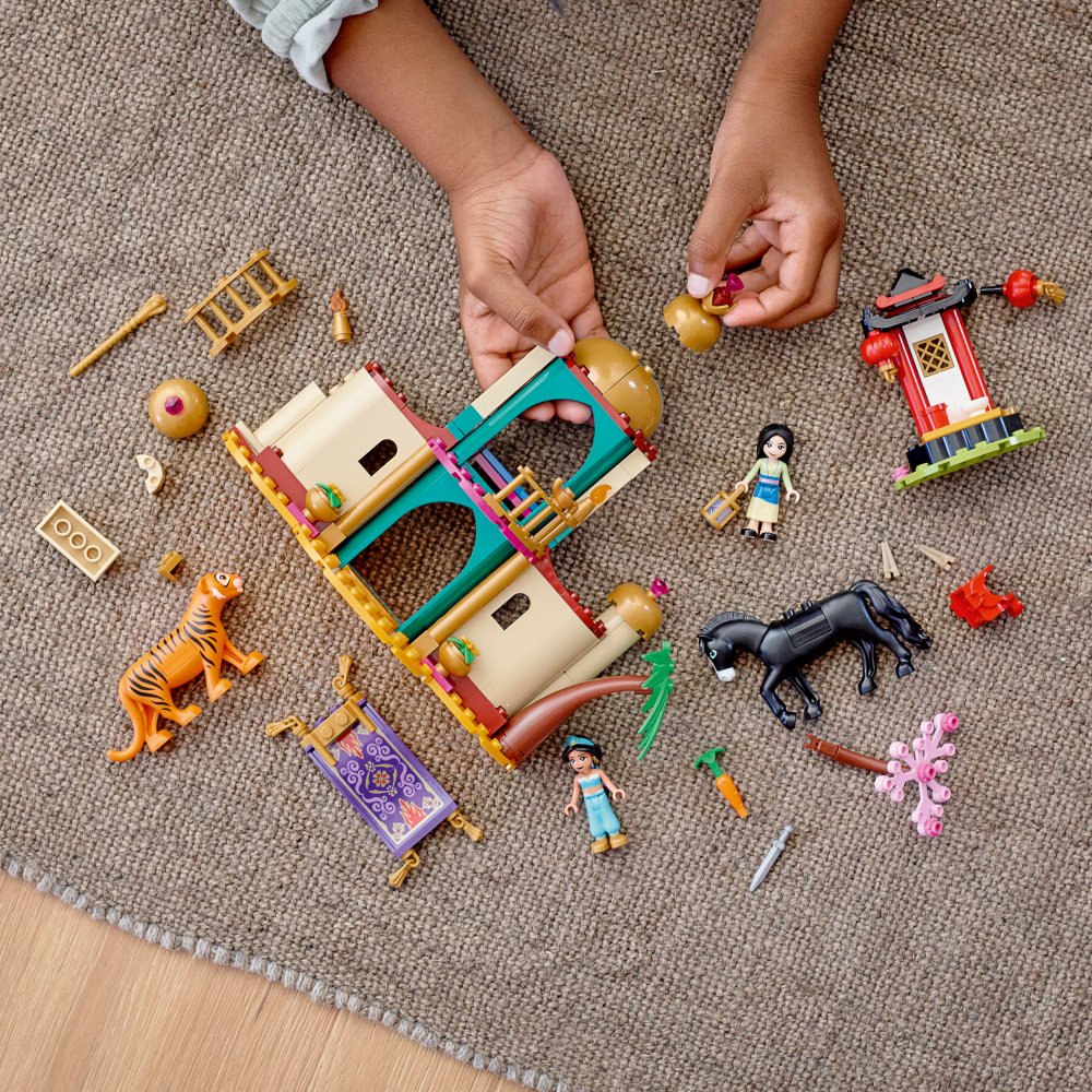 LEGO 43208 Dobrodružství Jasmíny a Mula - Disney Princess
