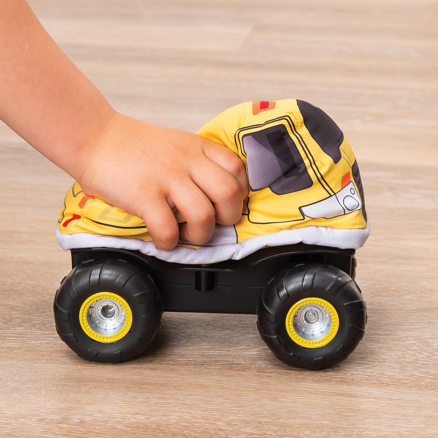 RC plyšové auto Spin Master DUMP TRUCK Plush Power RC