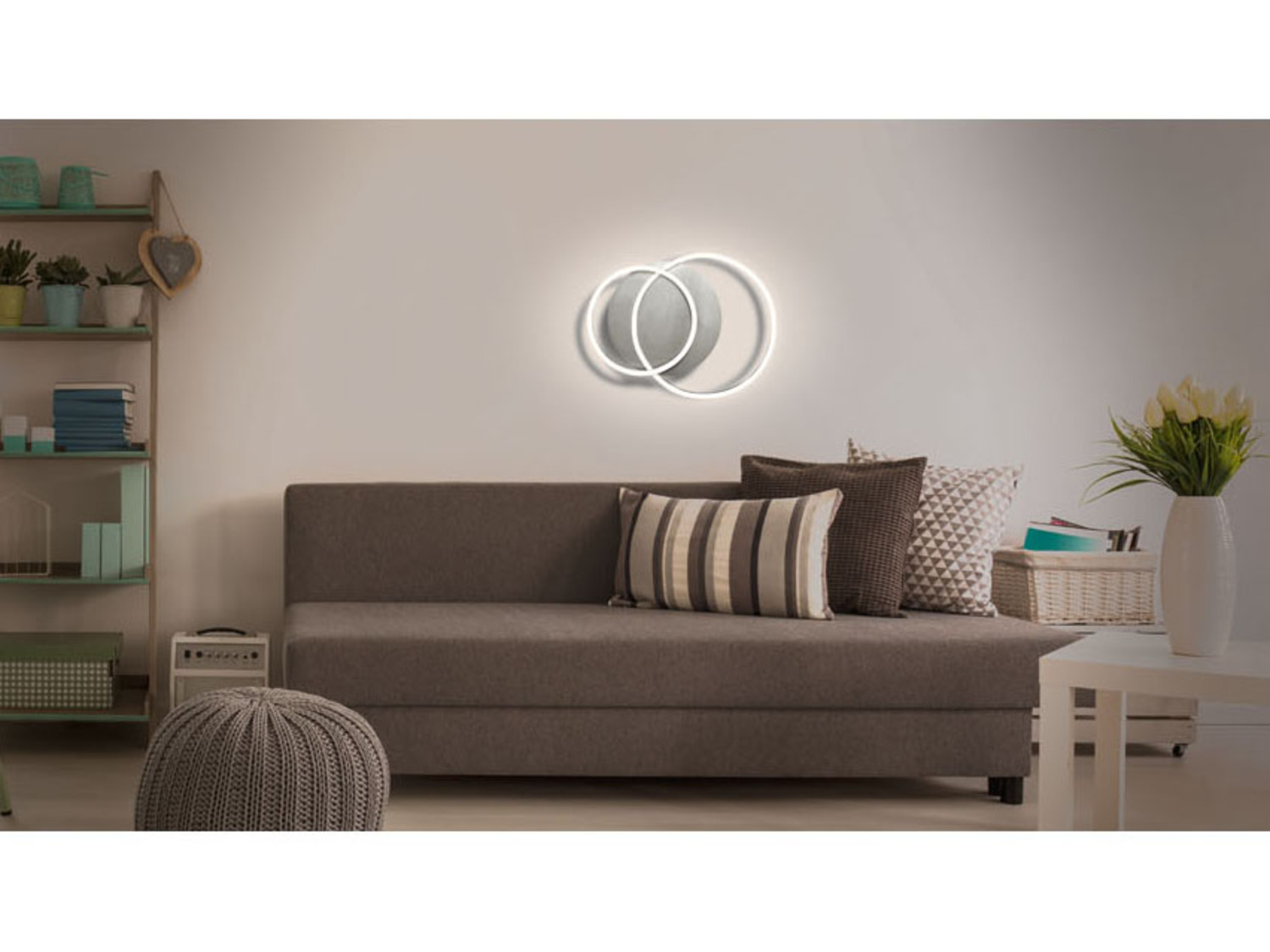 Stropní LED svítidlo LIV&BO -  kulaté