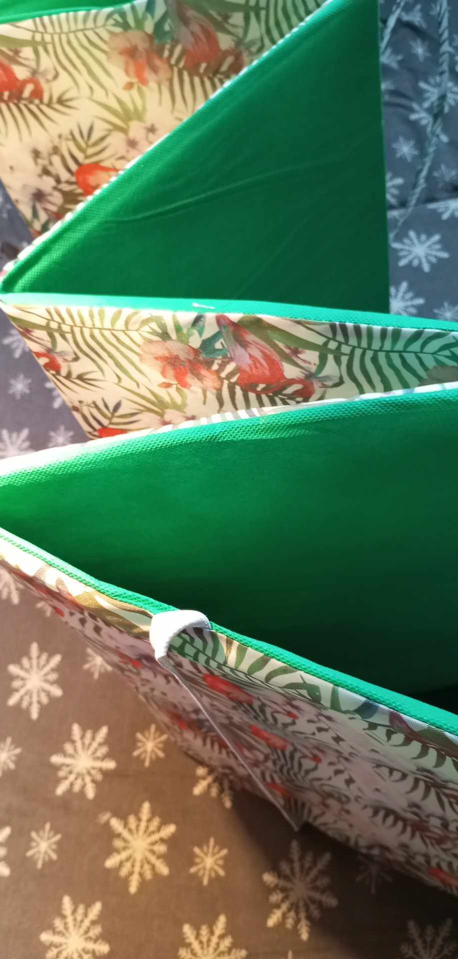 Plážové skládací lehátko s plamenáky 180 x 50 cm