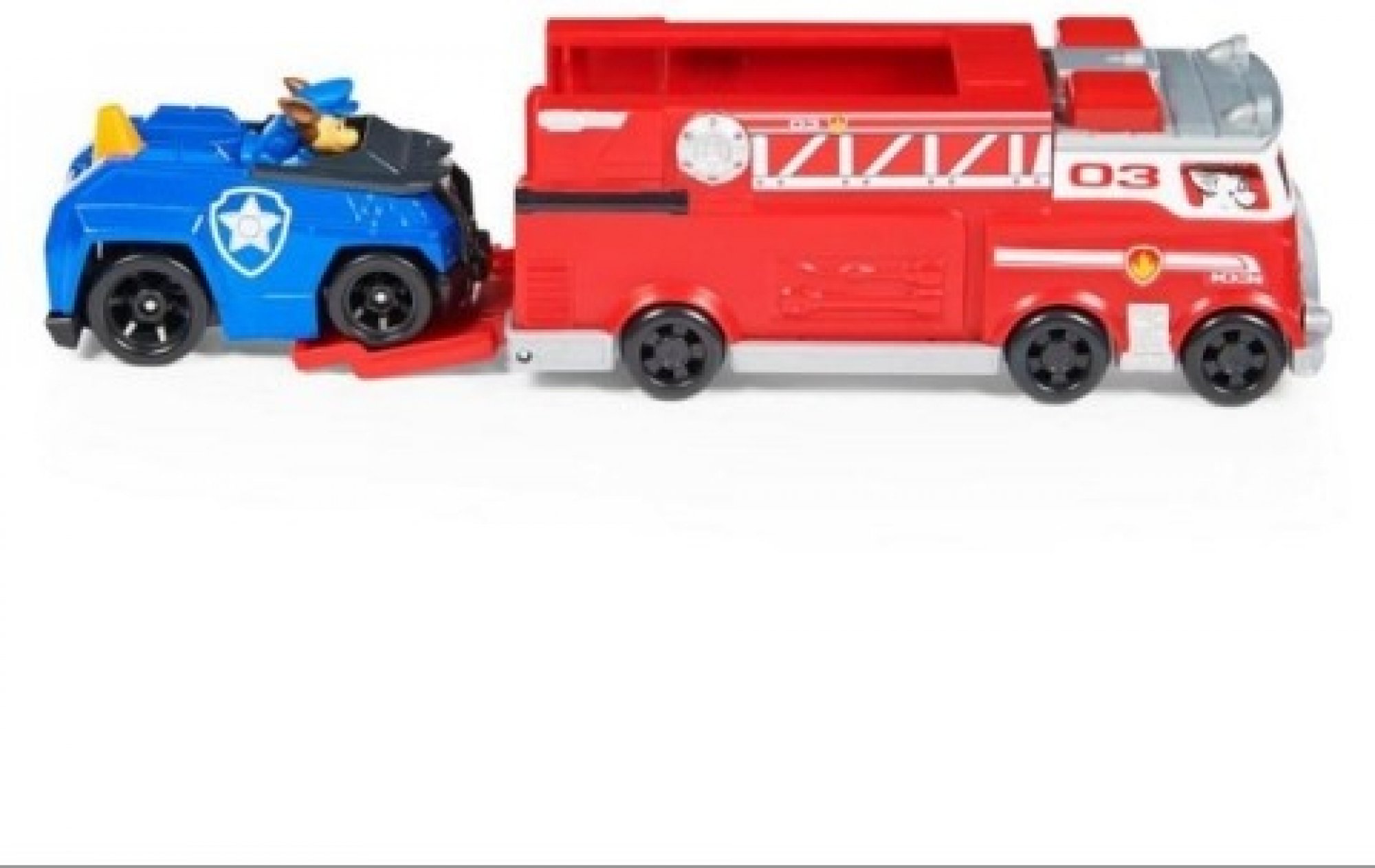 Spin Master PAW PATROL HASIČSKÝ VŮZ DIE-CAST S AUTÍČKEM
