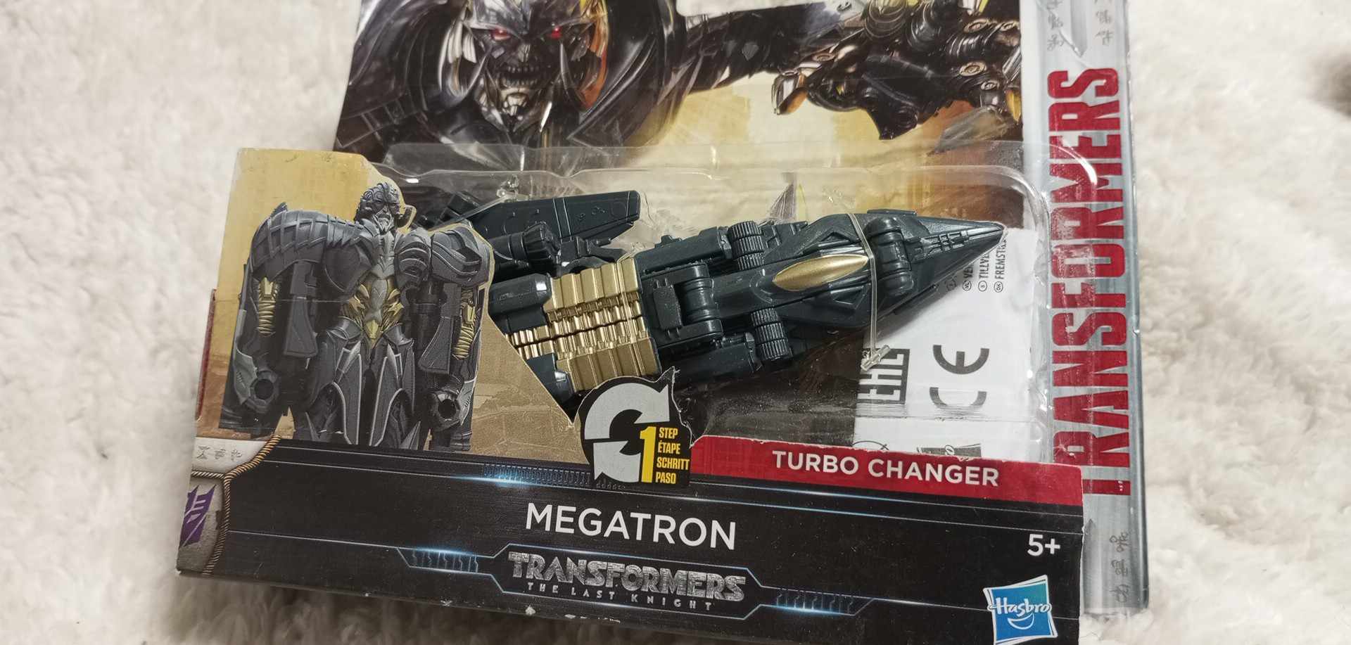 TRANSFORMERS POSLEDNÍ RYTÍŘ MEGATRON Turbo Changer Hasbro C2821