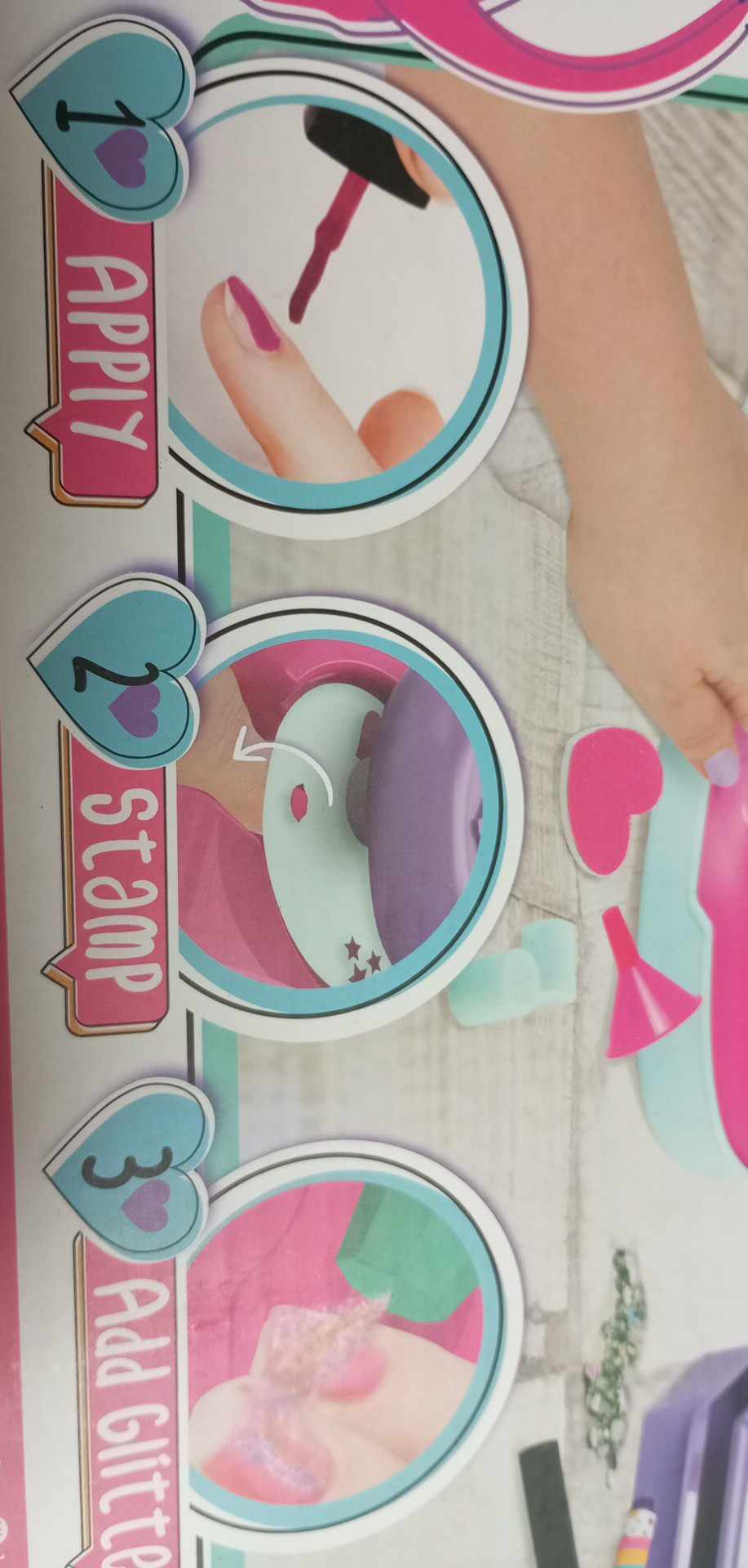 Zkrášlující sada pro úpravu nehtů Xoxo Love Hugs