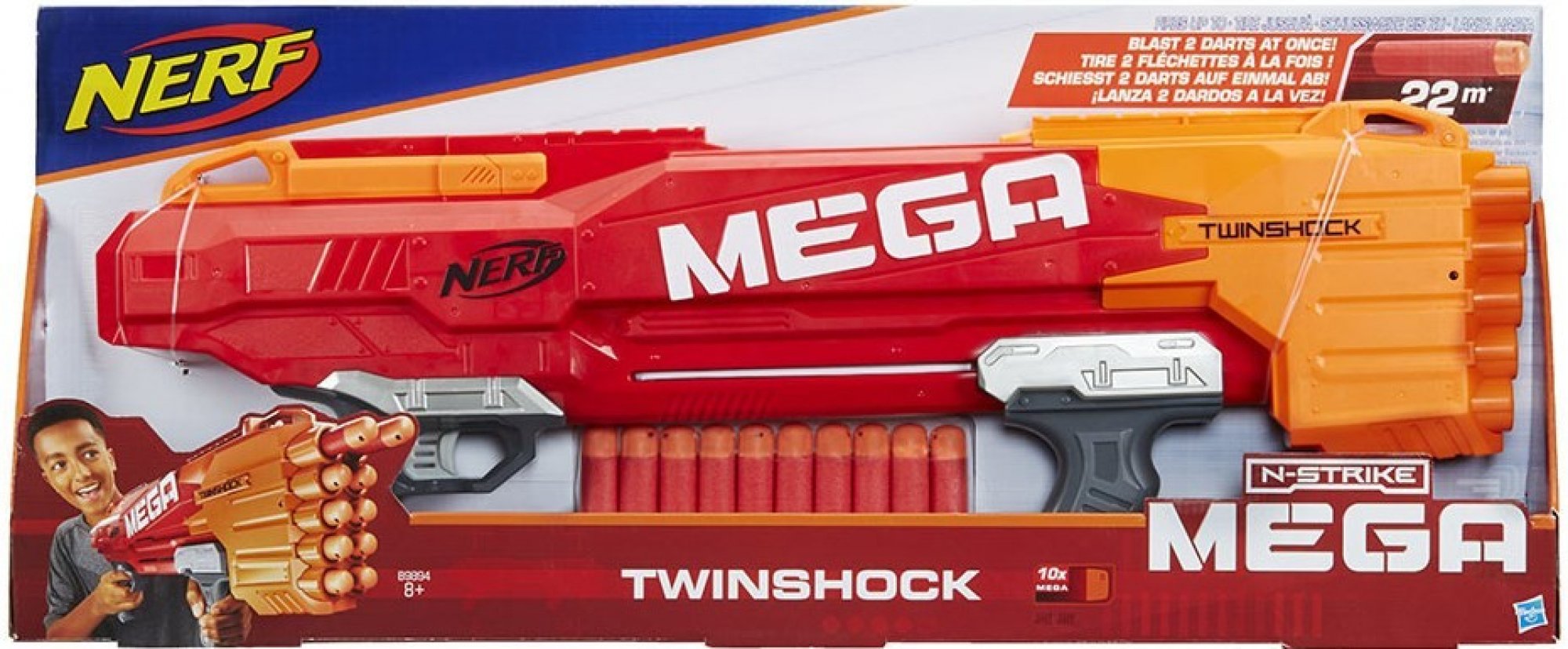 Pistol Nerf Mega Twinshock