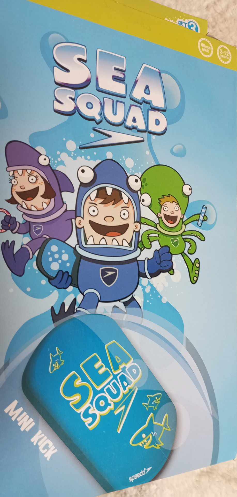Dětská plavecká deska Speedo Sea Squad - modrá