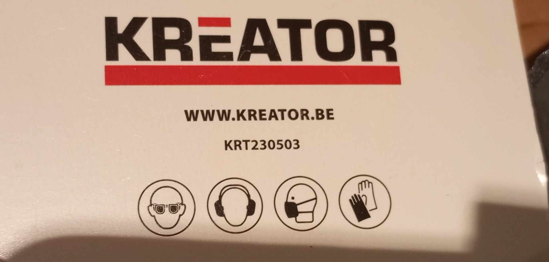 Brusný papír pro excentrické brusky KREATOR KRT230503 5ks 125mm G40