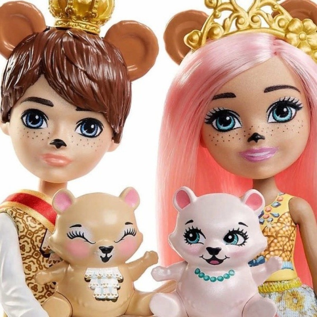 Mattel Enchantimals Královský pár Braylee a Bannon