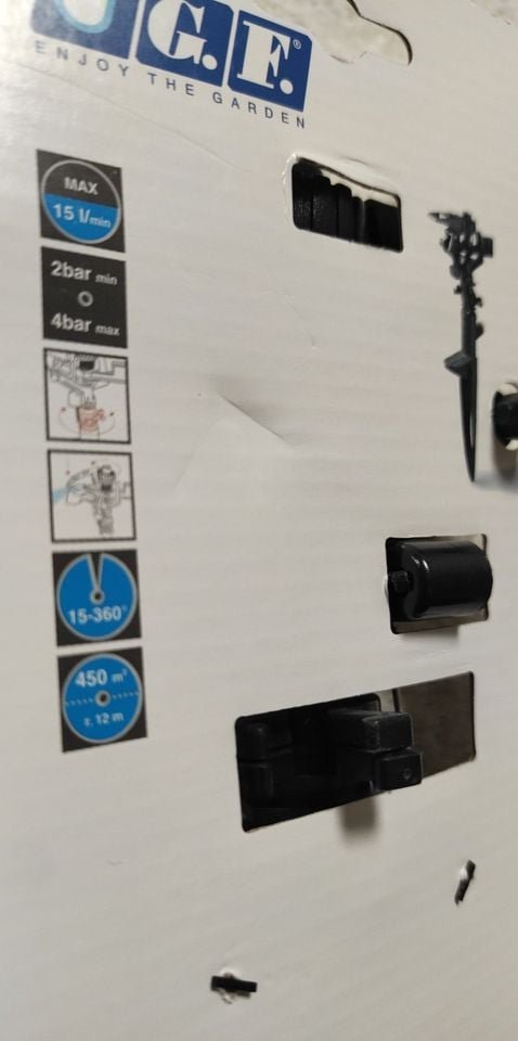 Pulzní zavlažovač na kolíku  G.F. SPIT 1 