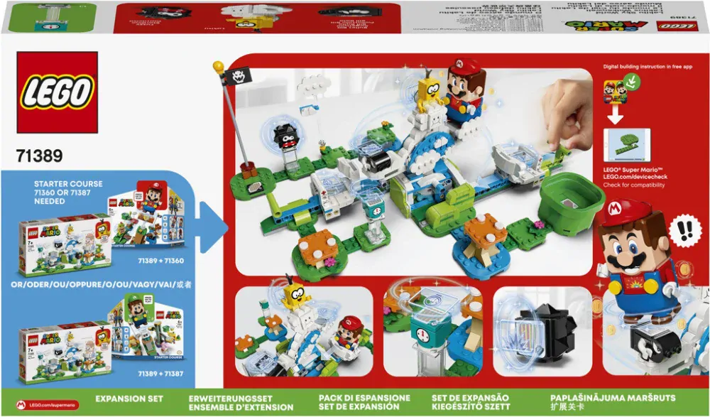 LEGO® Super Mario™ 71389 Lakitu a svět obláčků