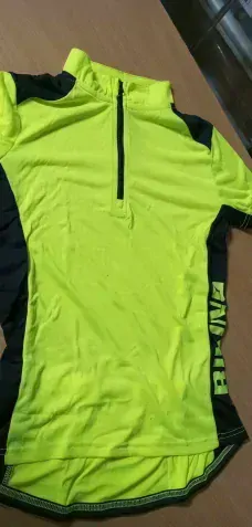 Dámské cyklistické tričko Newcential žluté vel. S