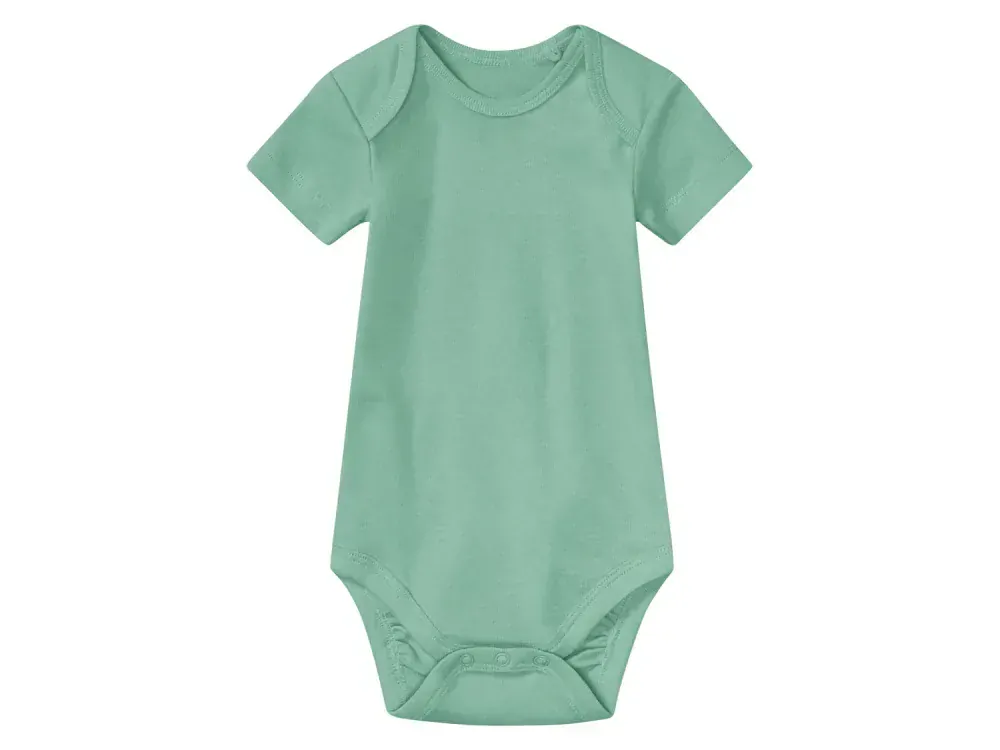 Dívčí body s krátkými rukávy Kuniboo BIO, 5 kusů vel. 74/80