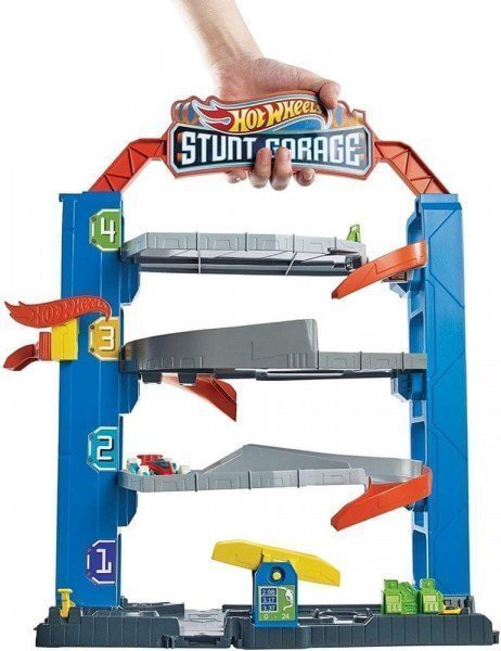 PŘENOSNÁ GARÁŽ HOT WHEELS CITY + AUTO