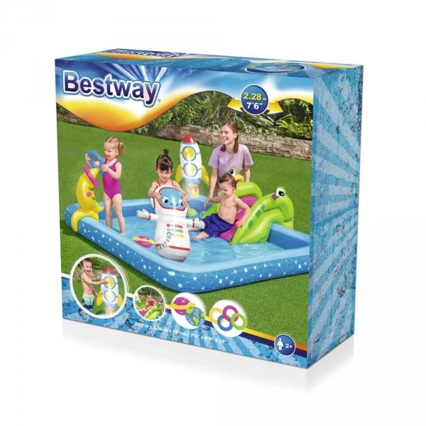 Bestway 53126 Nafukovací hrací centrum astronaut 228 x 206 x 84cm