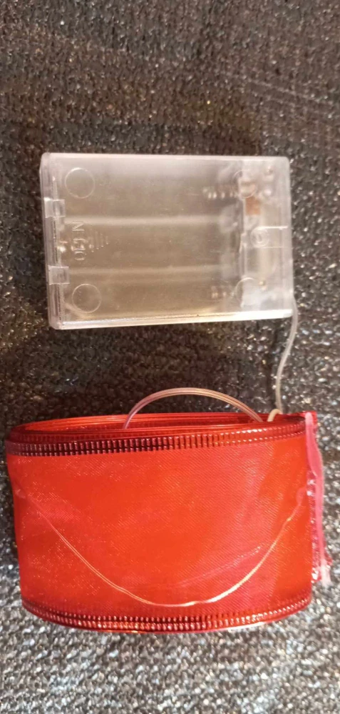 LED VÁNOČNÍ STUHA SNOW MEISTER SM2310 ČERVENÁ