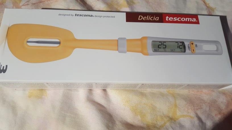 Digitální měřič teploty se stěrkou Tescoma Delícia AŽ 250°C