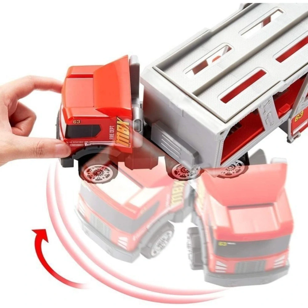Matchbox Mattel GWM23 Hasičský přepravní vůz
