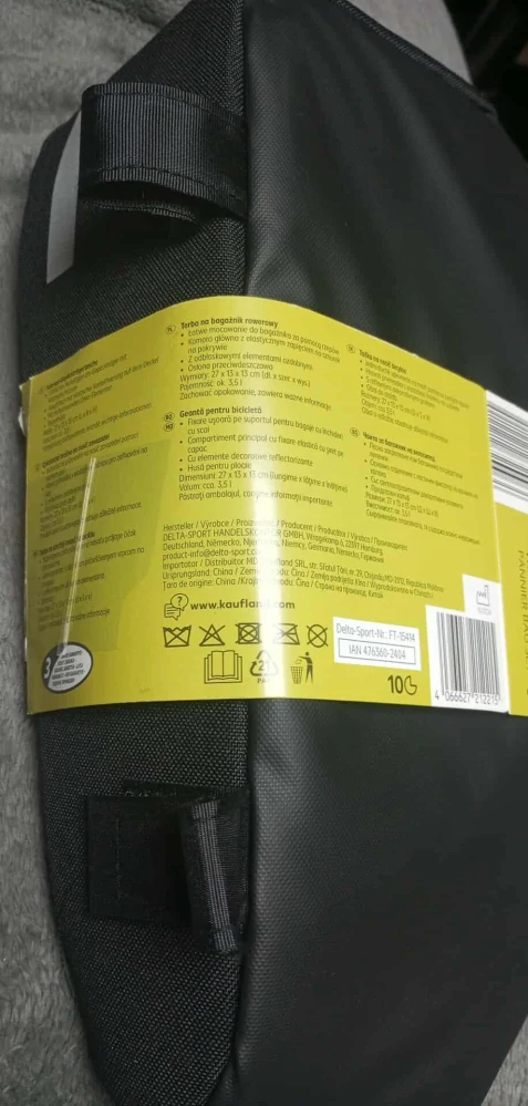Cyklistická brašna na jízdní kolo Newcential na nosič