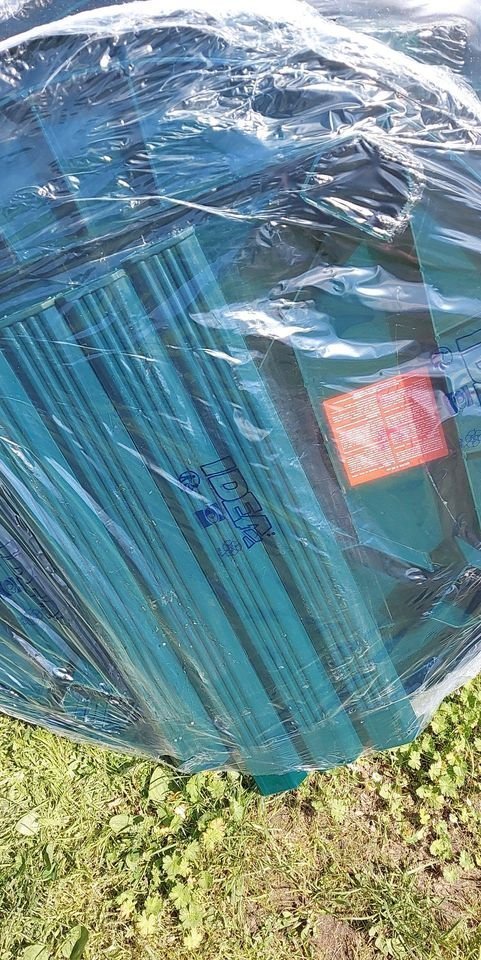 ZAHRADNÍ STŮL PRŮMĚR 90 CM ZELENÝ