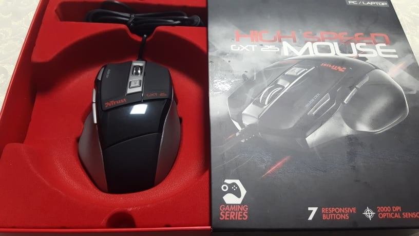 HERNÍ MYŠ TRUST GAMING GXT 25